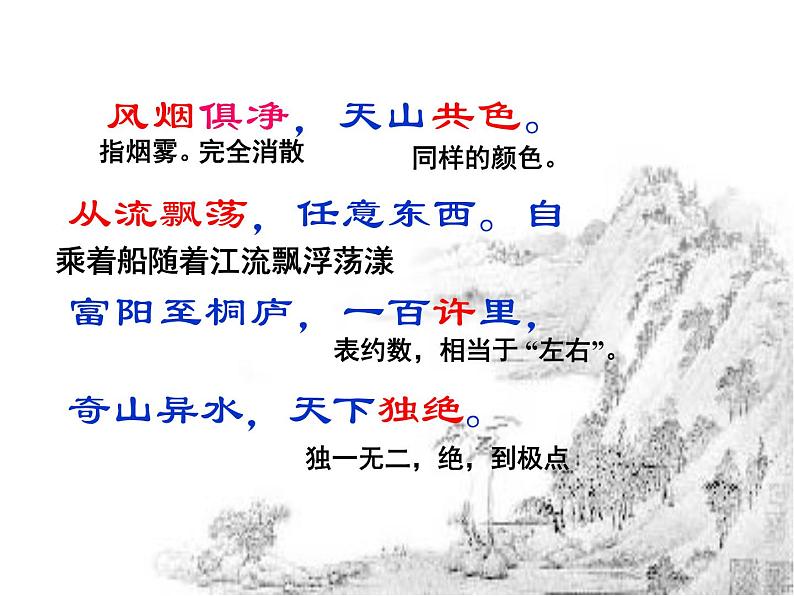 与朱元思书 课件第7页