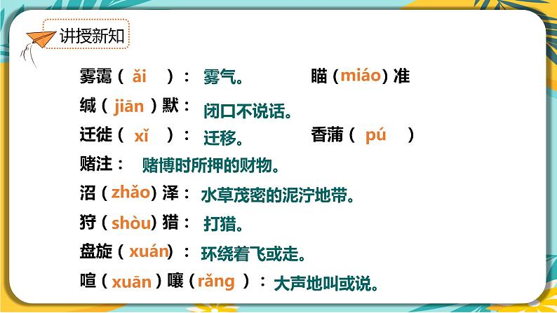 人教部编版语文八年级下册 第二单元第7课《大雁归来》课件07