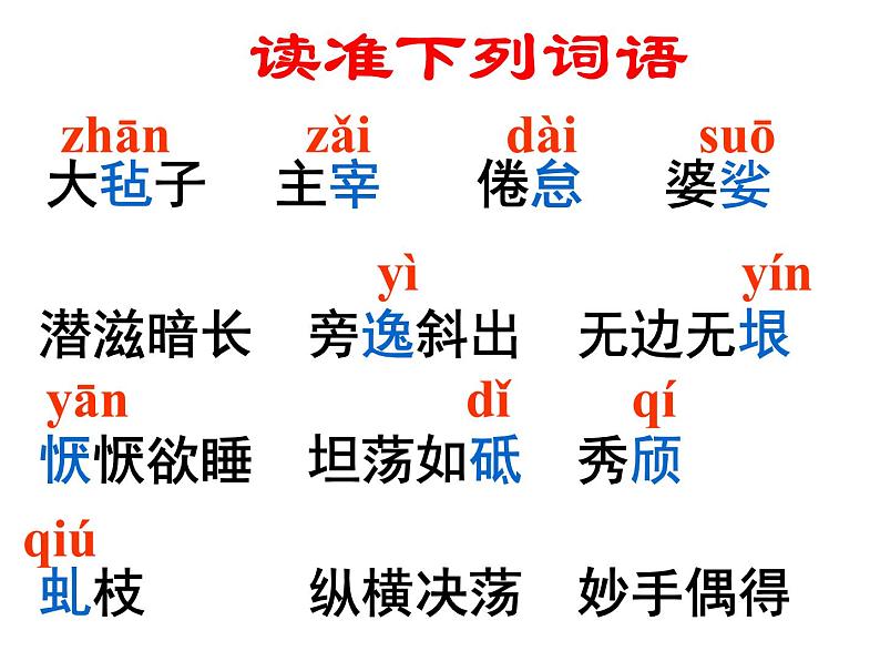 白杨礼赞 课件05
