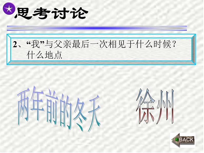 背影 教学课件第7页