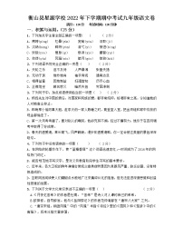 湖南省衡阳市衡山县星源学校2022-2023学年九年级上学期期中语文试题(含答案)