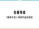 初中语文9下名著导读——《儒林外史》：讽刺作品的阅读习题课件