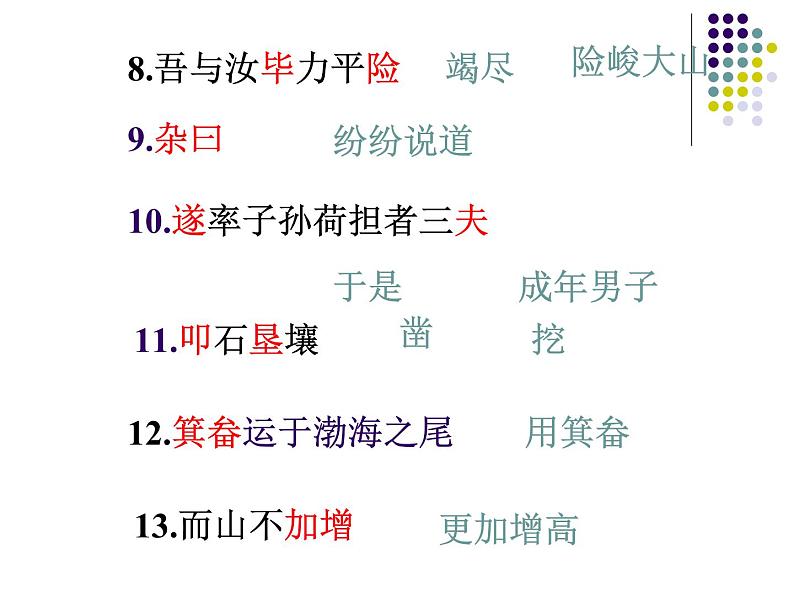 第六单元24.《愚公移山》-2022-2023学年八年级语文上学期随堂课件（部编版）06