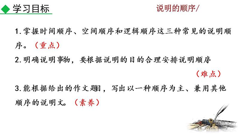 第二单元写作 说明的顺序教学课件02