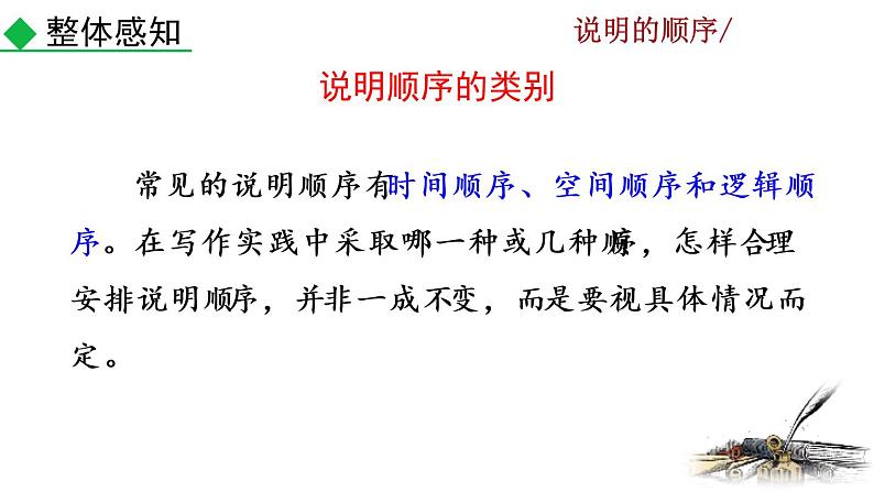 第二单元写作 说明的顺序教学课件04