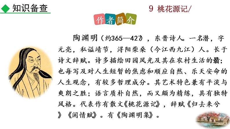 9 《桃花源记》教学课件第4页