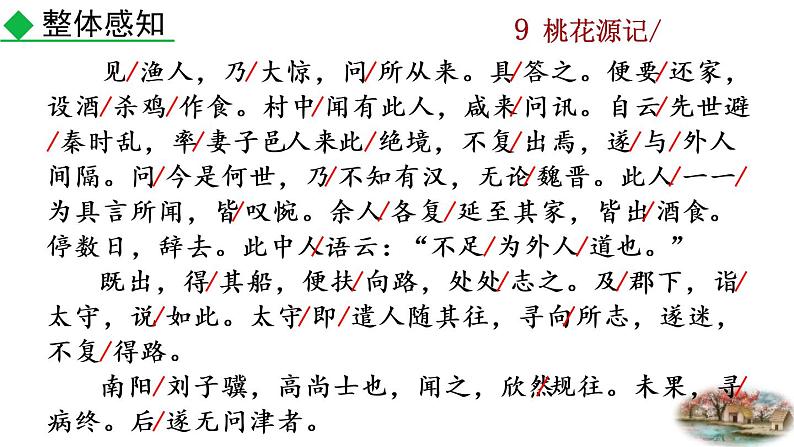 9 《桃花源记》教学课件第8页