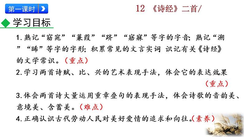 12 《诗经》二首教学课件第3页