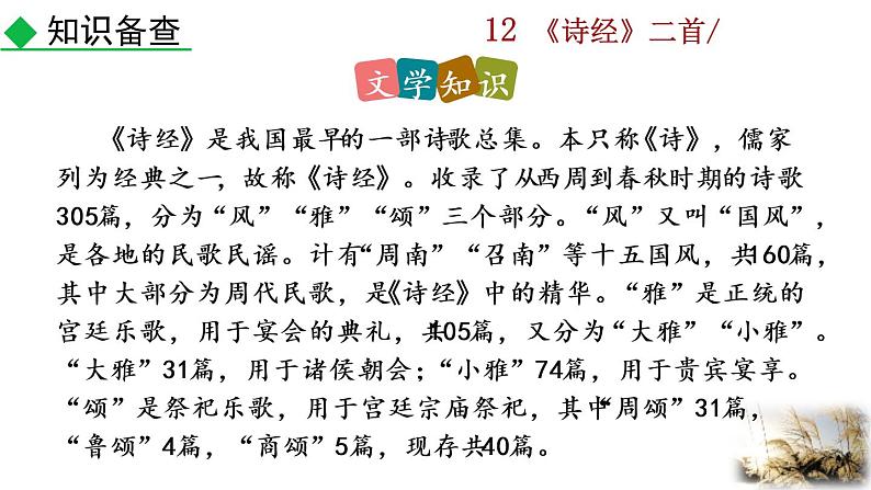 12 《诗经》二首教学课件第4页
