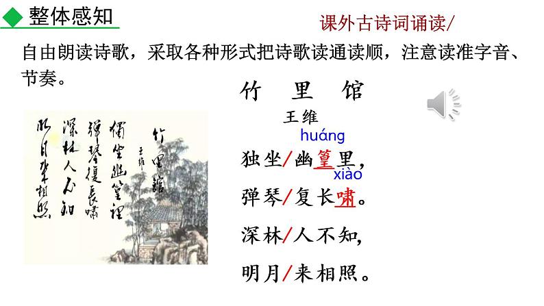 第三单元课外古诗词诵读教学课件第6页