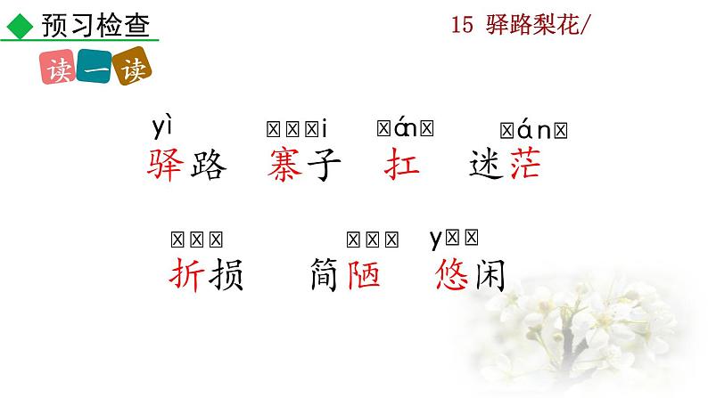 15 《驿路梨花》教学课件第7页
