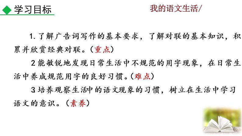 第六单元综合性学习  我的语文生活教学课件03