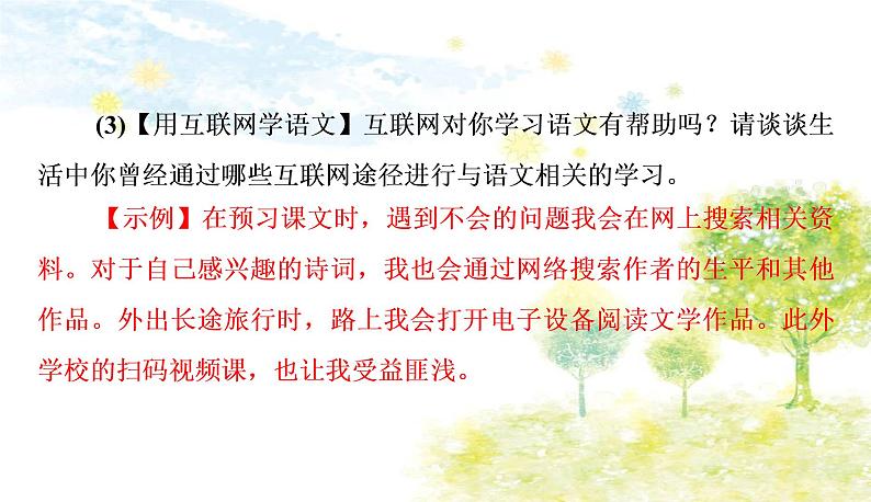 （作业） 语文八上 综合性学习小专题　我们的互联网时代.ppt第4页