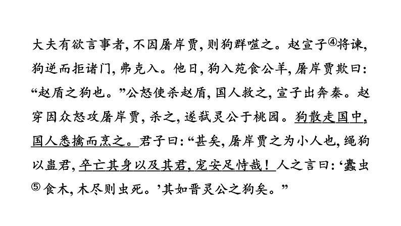 中考语文复习5.狼课时教学课件第4页