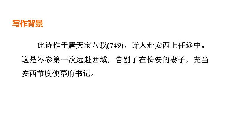 中考语文复习古诗词曲第16首逢入京使课时教学课件第3页