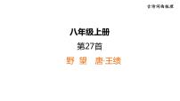 中考语文复习古诗词曲第27首野望课时教学课件