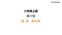 中考语文复习古诗词曲第37首春望课时教学课件