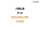 中考语文复习古诗词曲第43首相见欢(金陵城上西楼)课时教学课件