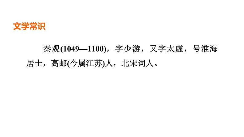 中考语文复习古诗词曲第67首行香子(树绕村庄)课时教学课件第3页