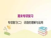 部编语文八年级上册期末专项复习(二)　词语的理解与运用课件
