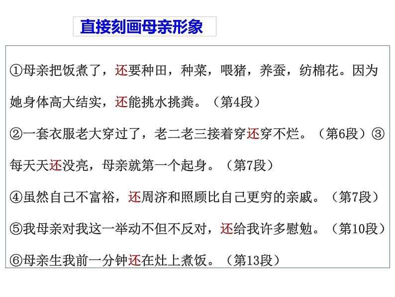 《回忆我的母亲》课件第6页