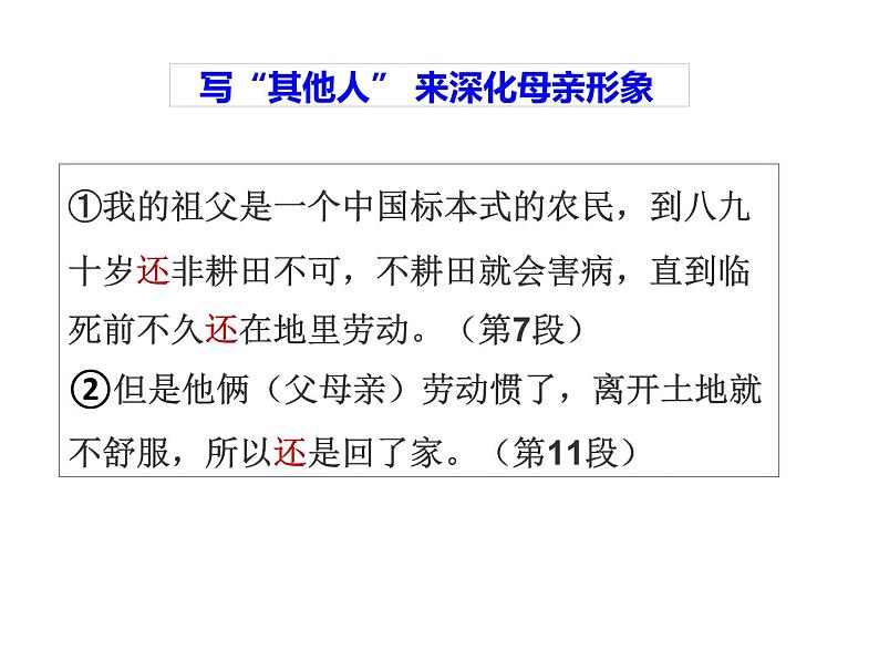 《回忆我的母亲》课件第7页