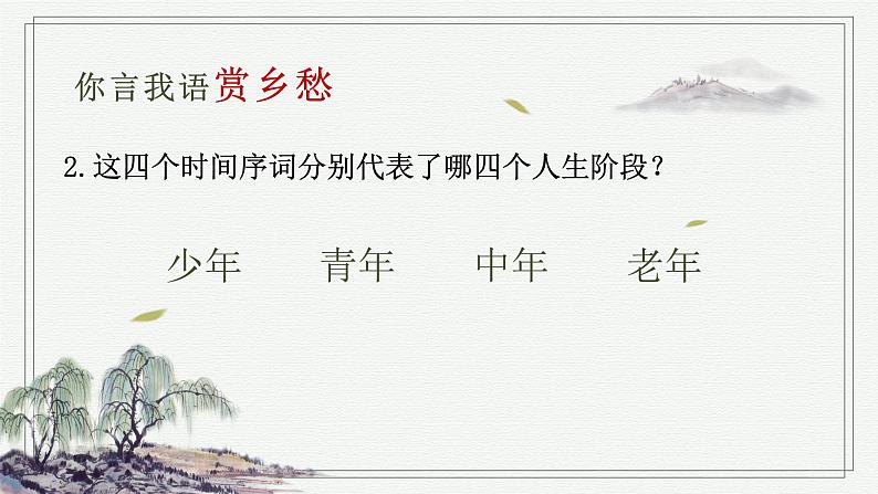 乡愁 教学课件第8页