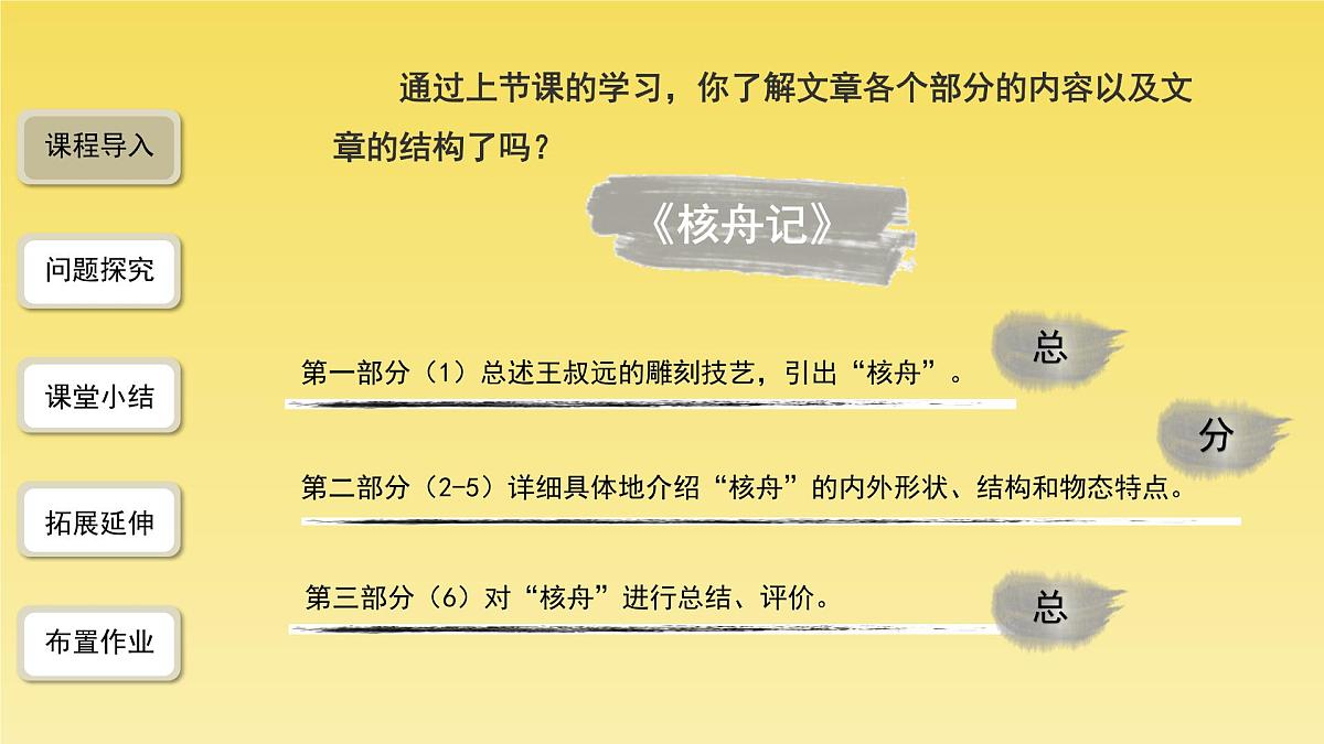 人教部编版八年级下册《核舟记》第2课时课件第2页