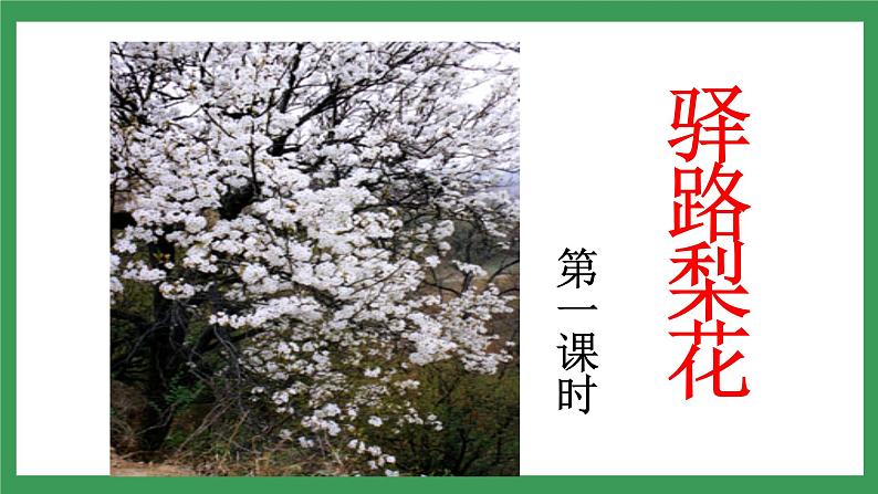 15《驿路梨花》 第1课时课件+教案+导学案+素材06