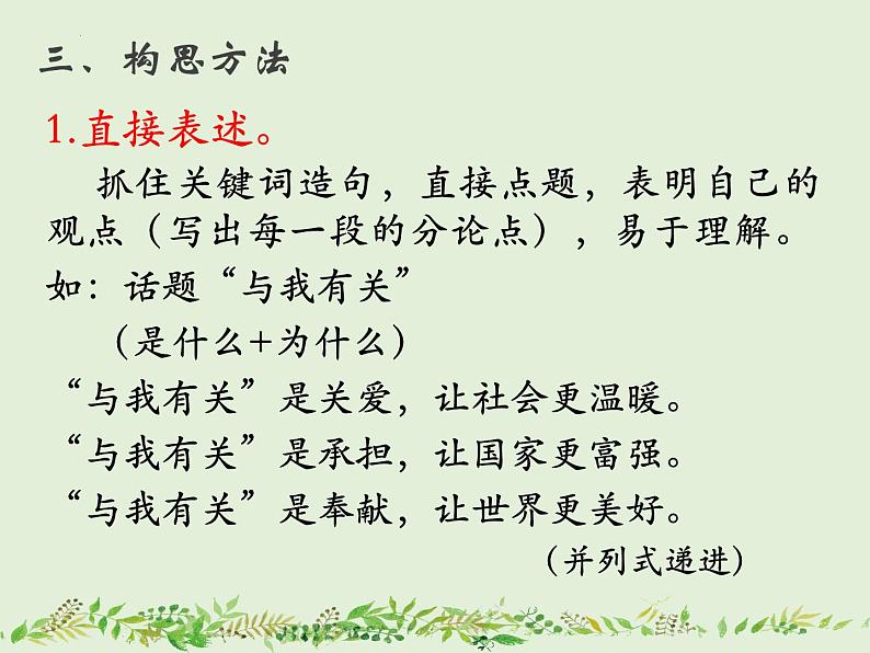 2023年中考语文二轮专题复习：议论文备考之并列结构课件第8页