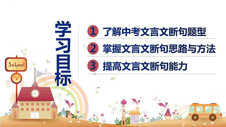 2022年中考语文二轮专题复习课件：抓住主谓宾，文言巧断句第2页