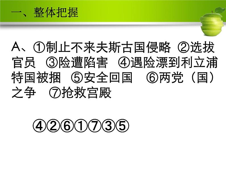 中考语文一轮专题复习课件：名著导读《格列佛游记》课件06