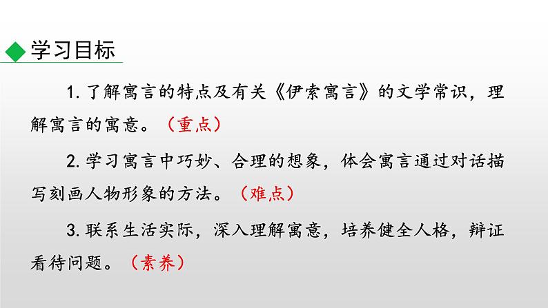 部编版七年级语文上册--22 寓言四则（课件）第3页