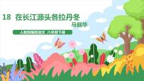 人教部编版八年级下册18 在长江源头各拉丹冬试讲课课件ppt