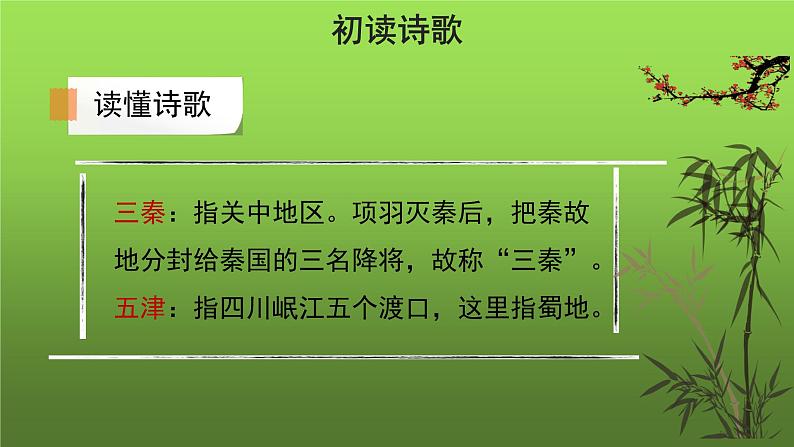 人教部编版八年级下册《送杜少府之任蜀州》课件第6页