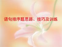 2023年中考语文一轮复习：语句排序题思路、技巧及训练课件