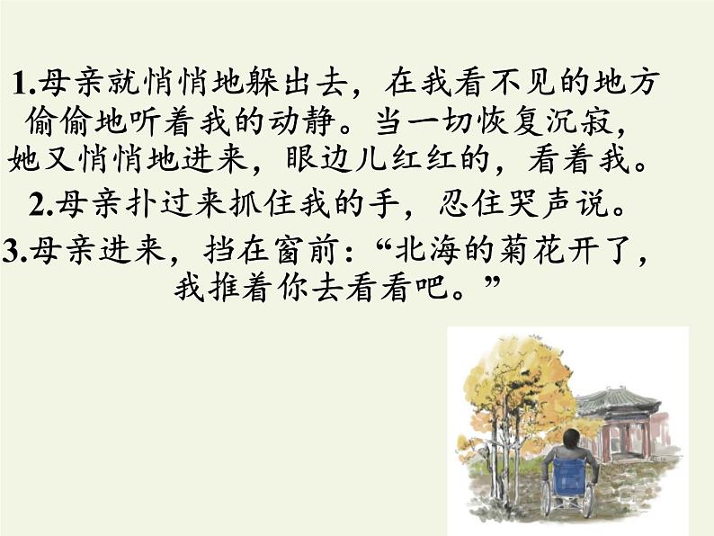 人教版（部编版）初中语文七年级上册  5.秋天的怀念  课件2第8页