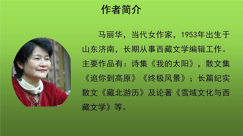 《在长江源头各拉丹冬》第1课时课件05