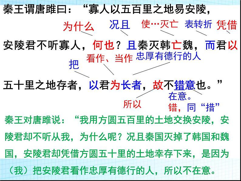 第10课《唐雎不辱使命》课件第8页