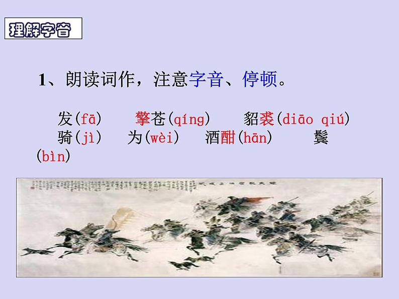 第12课《词四首——江城子密州出猎》课件05