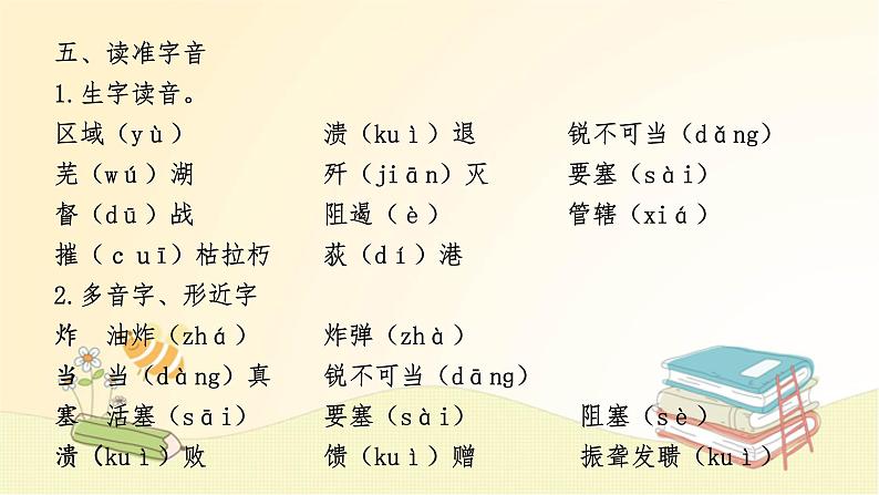 八年级语文上册知识梳理与能力训练（部编版） 第一单元知识梳理课件第6页