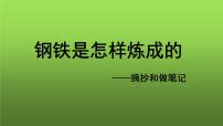 语文名著导读 《钢铁是怎样炼成的》：摘抄和做笔记教学演示ppt课件