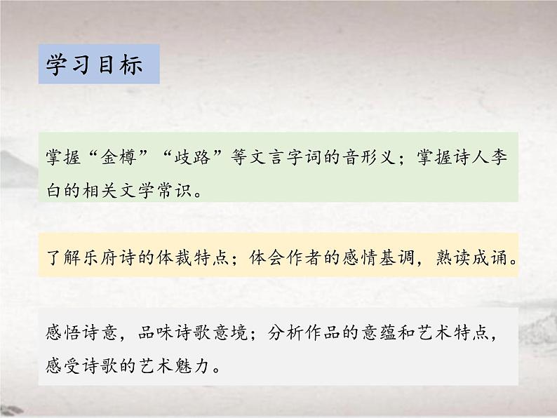 第三单元 14.1 行路难（其一）（教学课件）-2022-2023学年初中语文人教部编版九年级上册02