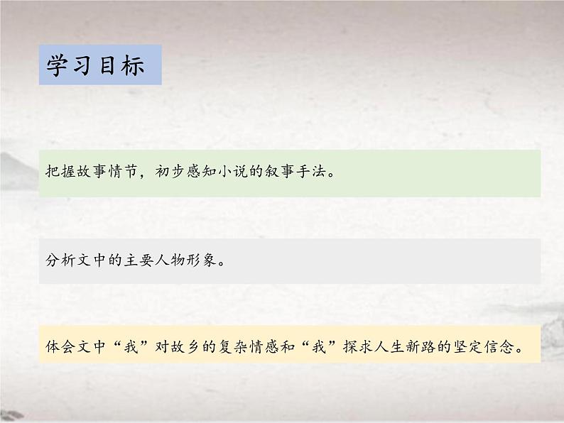 第四单元 15 故乡 （教学课件）-2022-2023学年初中语文人教部编版九年级上册第2页
