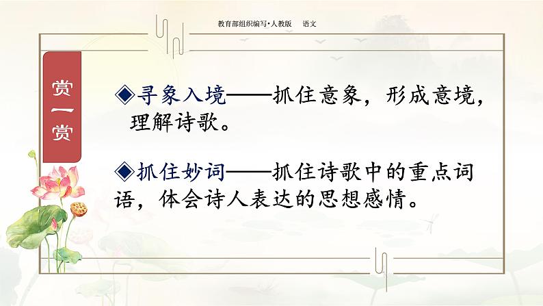 第六单元课外古诗词诵读《无题》课件部编版语文九年级上册06