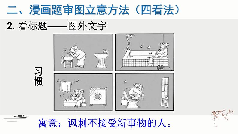 2023年中考语文一轮复习：漫画作文审题立意课件第7页