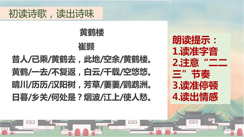 黄鹤楼古诗文课件资料05