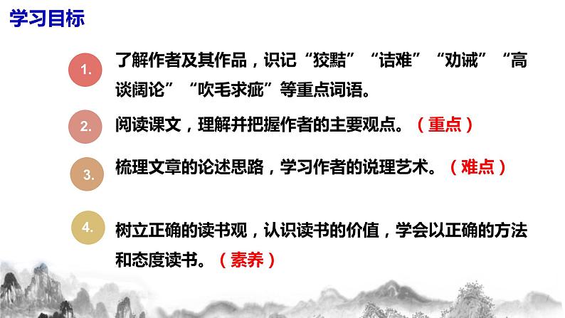 第13课《短文两篇——谈读书》课件+教学设计+分层练习04