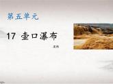 第五单元 17 壶口瀑布 （教学课件）-初中语文人教统编版八年级下册