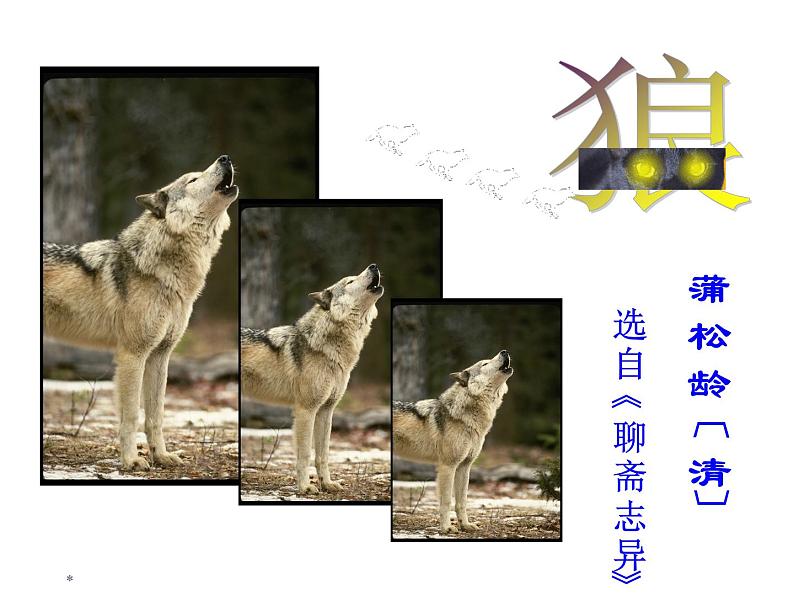 部编语文七年级上册219 狼课件+教案+各种素材03